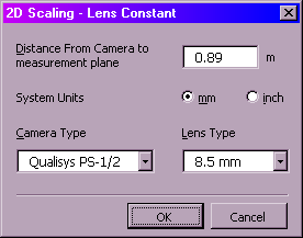 Lens Constant